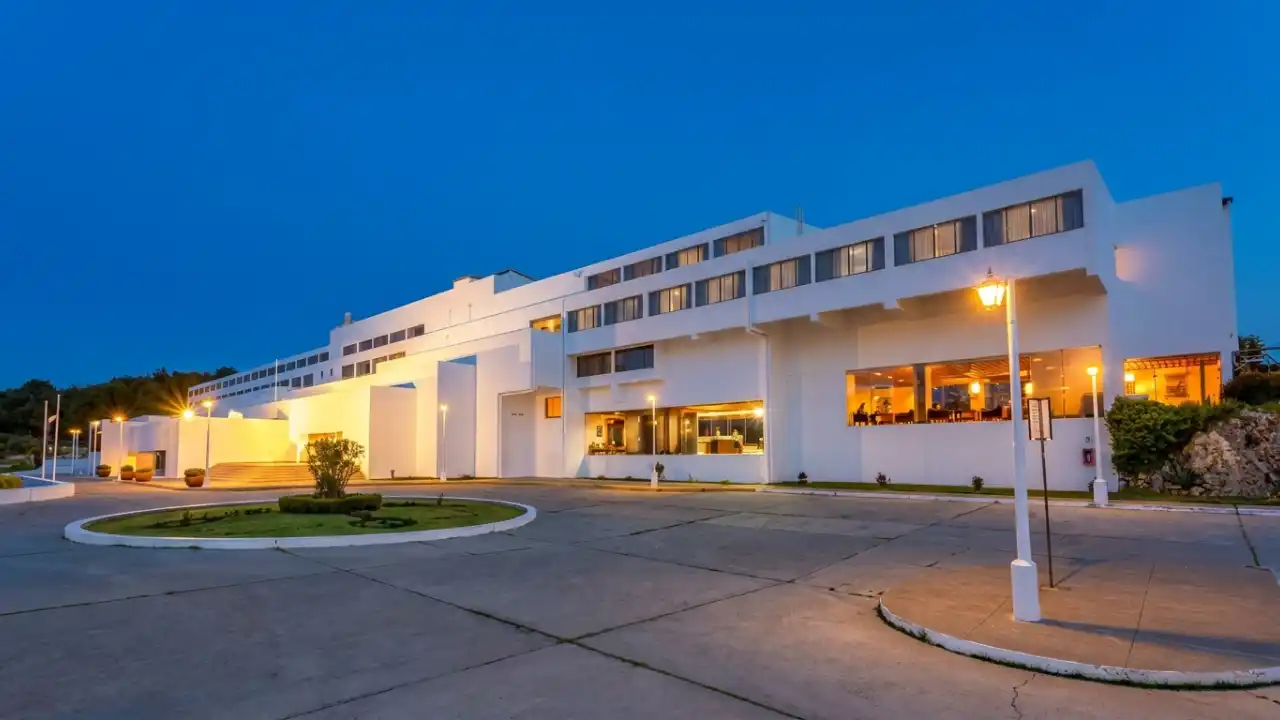 The GHL Hotel Lago Titicaca, was built on its own peninsula.