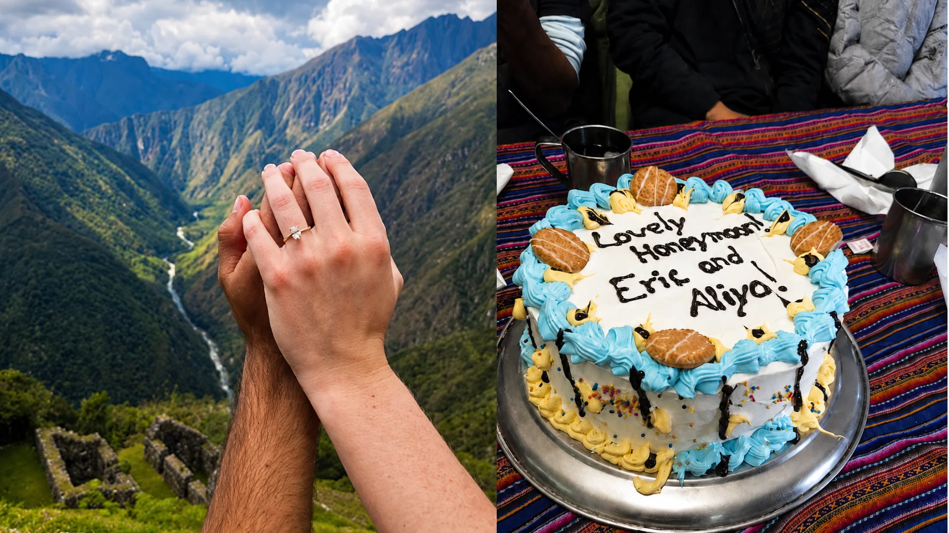 honeymoon or anniversary on the luxury inca trail