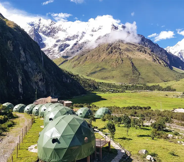 Humantay and Salkantay 2-day hike with Uros Expeditions, trekking tour through Humantay Lake and Salkantay Pass with breathtaking scenery