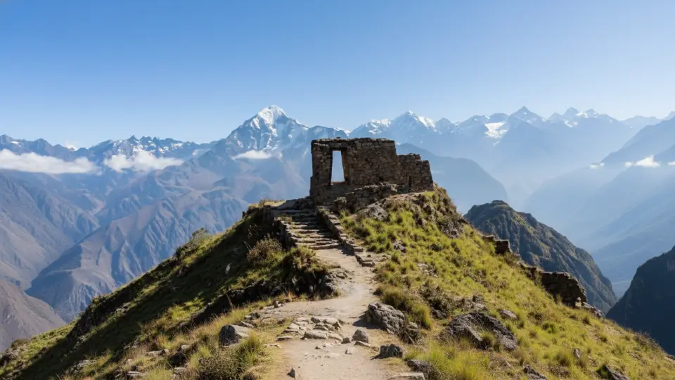 Qapacñan del imperio inca que une a Intipuncu