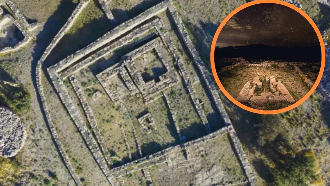 View of the Inca citadel discovered in Cusco, believed to be larger than Machu Picchu.