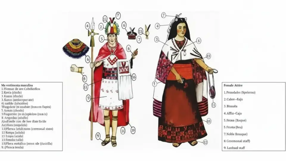 Clothing of the nobility in the Inca Empire
