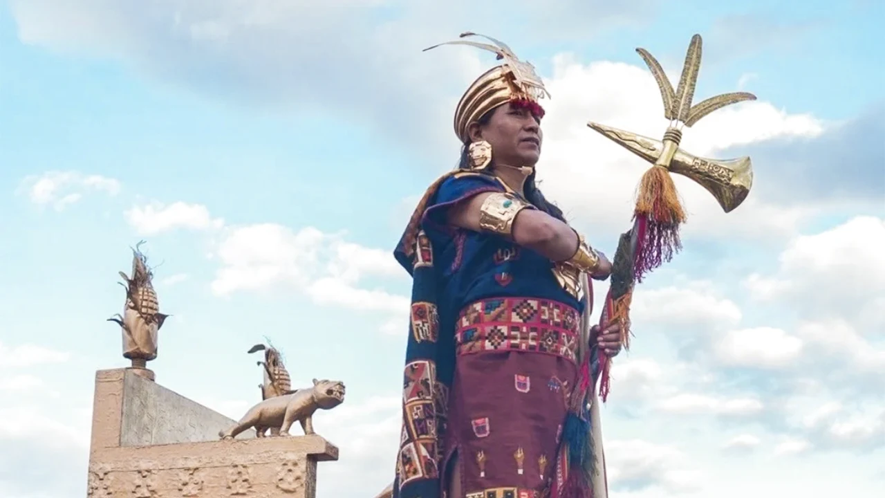 Reenactment of Inti Raymi at Sacsayhuamán as part of its 2026 international launch and promotional tour in China.