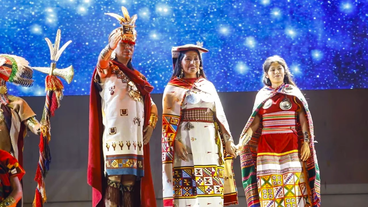 Lanzamiento del Inti Raymi y fiestas del Cusco 2026 en la Plaza Mayor de Lima