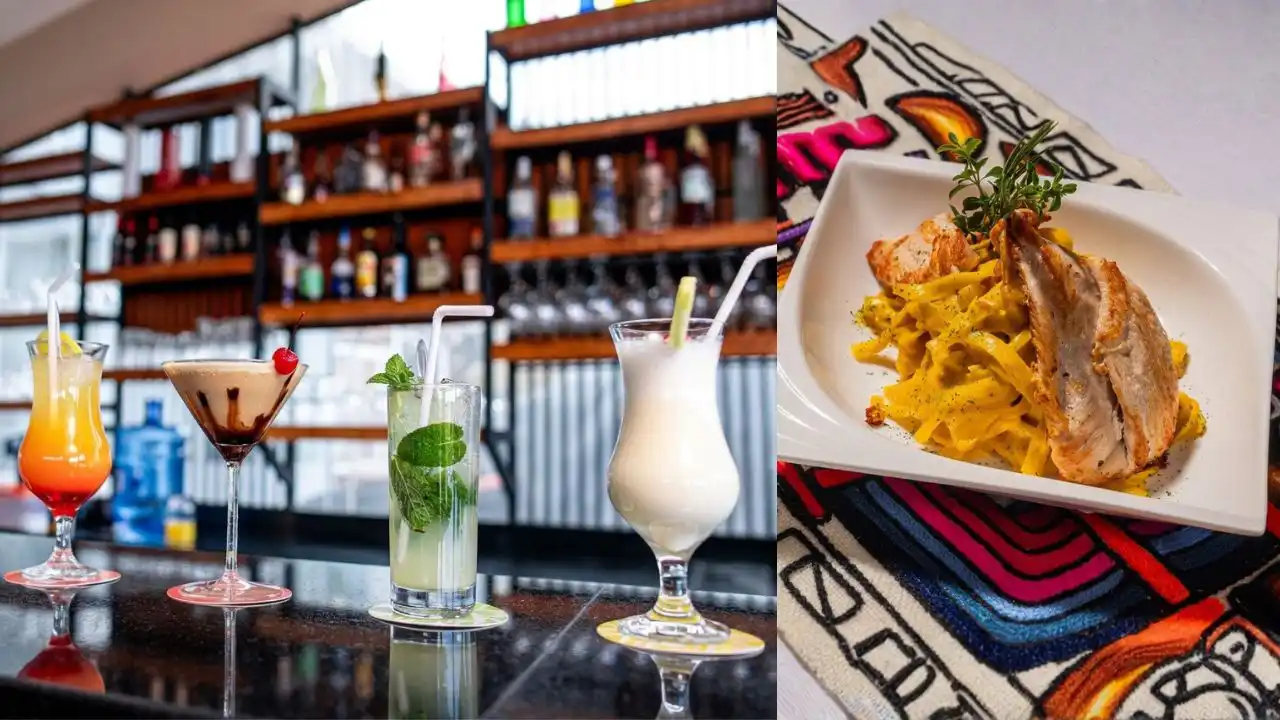 Lake Titicaca offers peruvian dishes and especial cocktails.