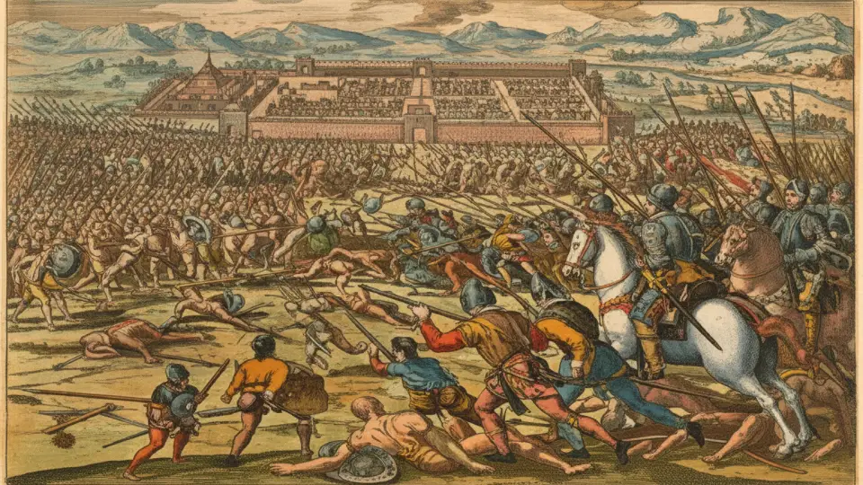 Guerra civil de Titu Cusi en Lima contra los españoles