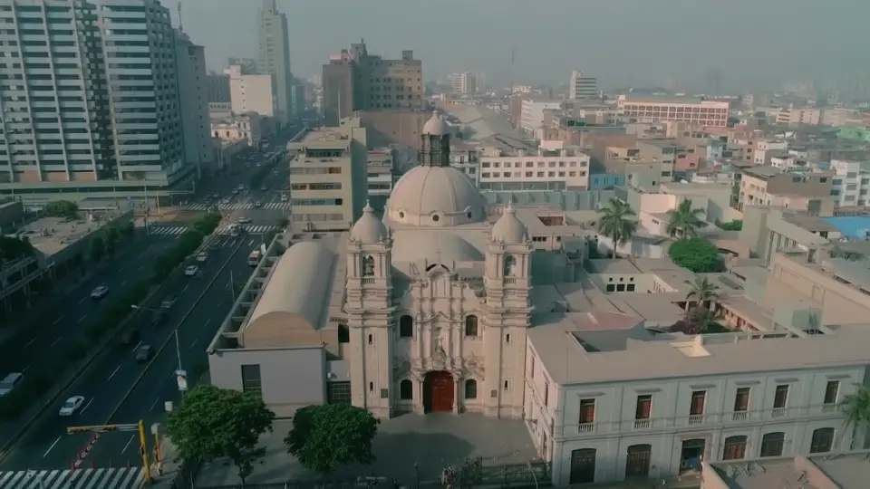 Iglesia y convento de las Nazarenas en Lima, capital del Perú