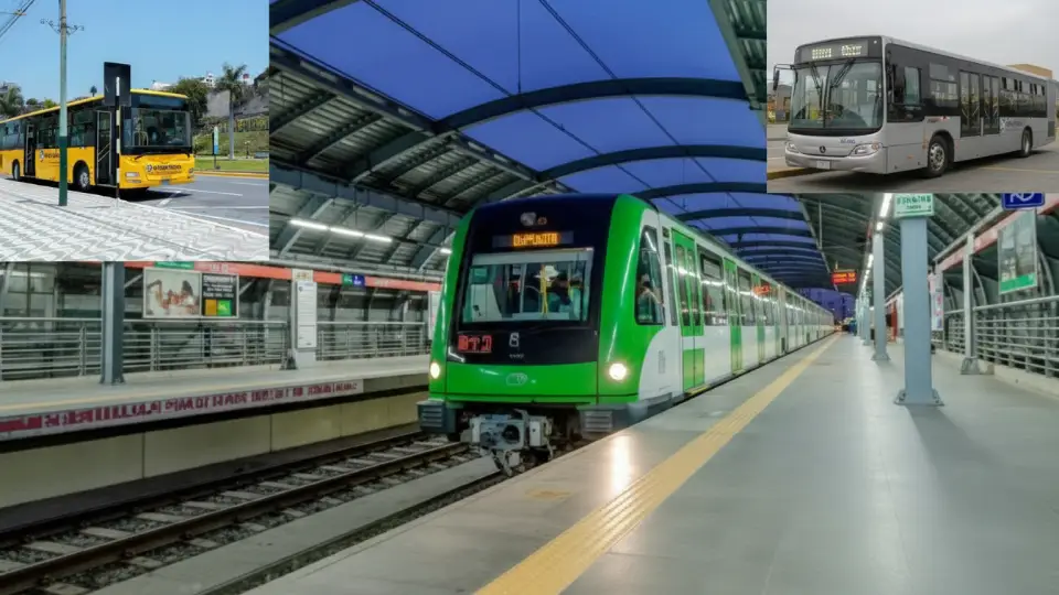 Metropolitano en Lima, capital del Perú
