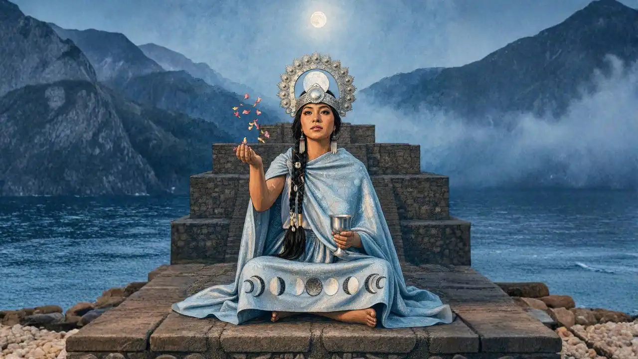 Mama Cocha, diosa del mar.