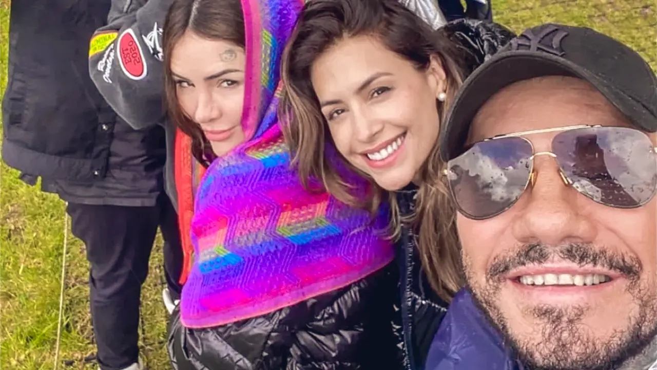 Marcelo y Tinelli en Machu Picchu