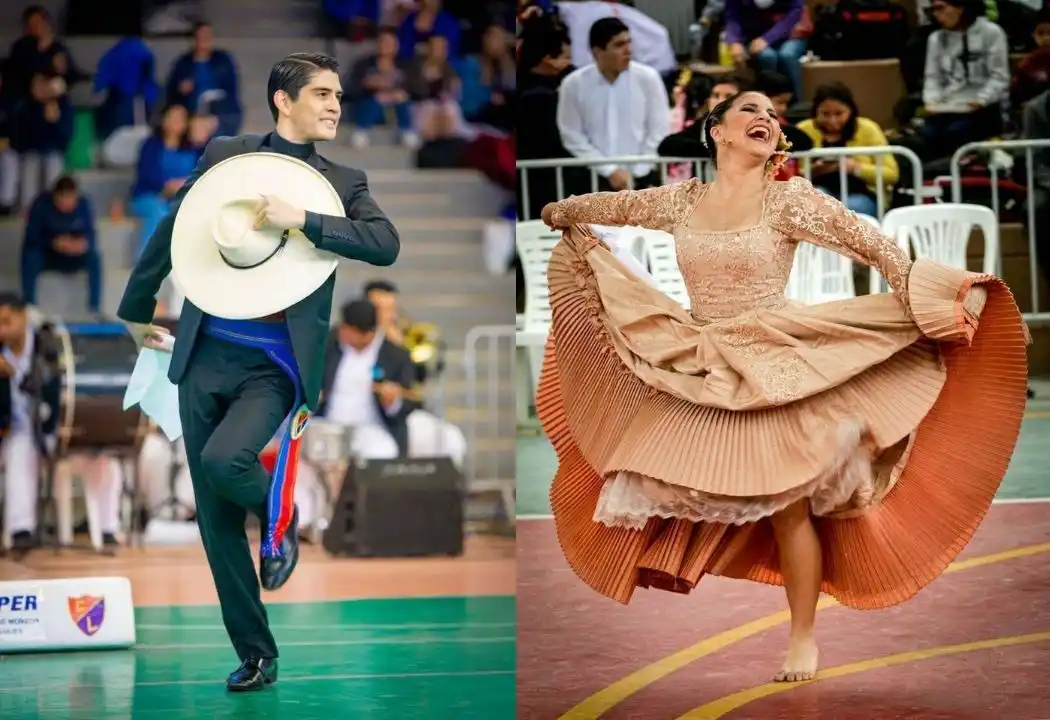 The marinera is the most representative dance of Peru.