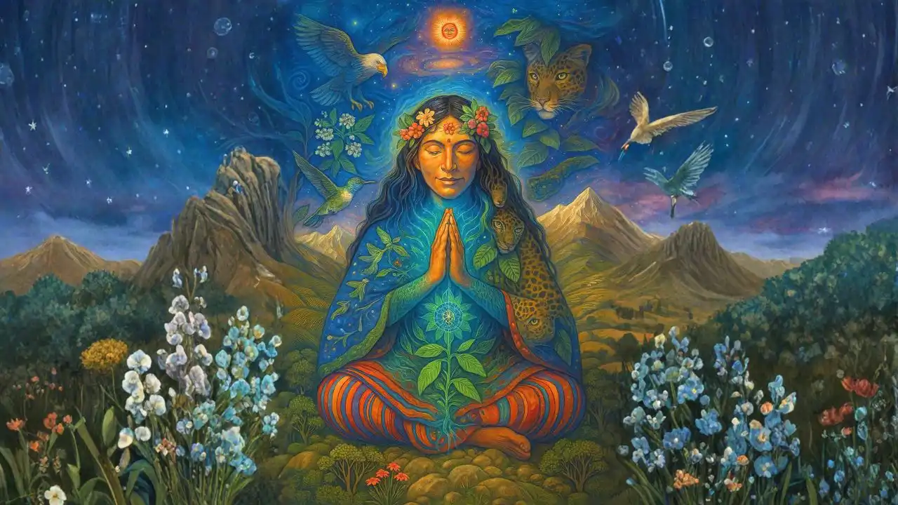 Pachamama, diosa de la tierra y la fertilidad agrícola.