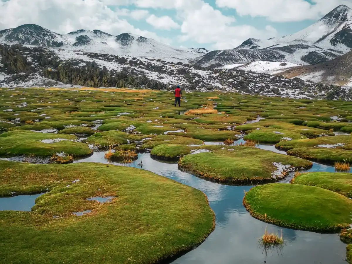 paisaje de cañon de cotahuasi en peru
