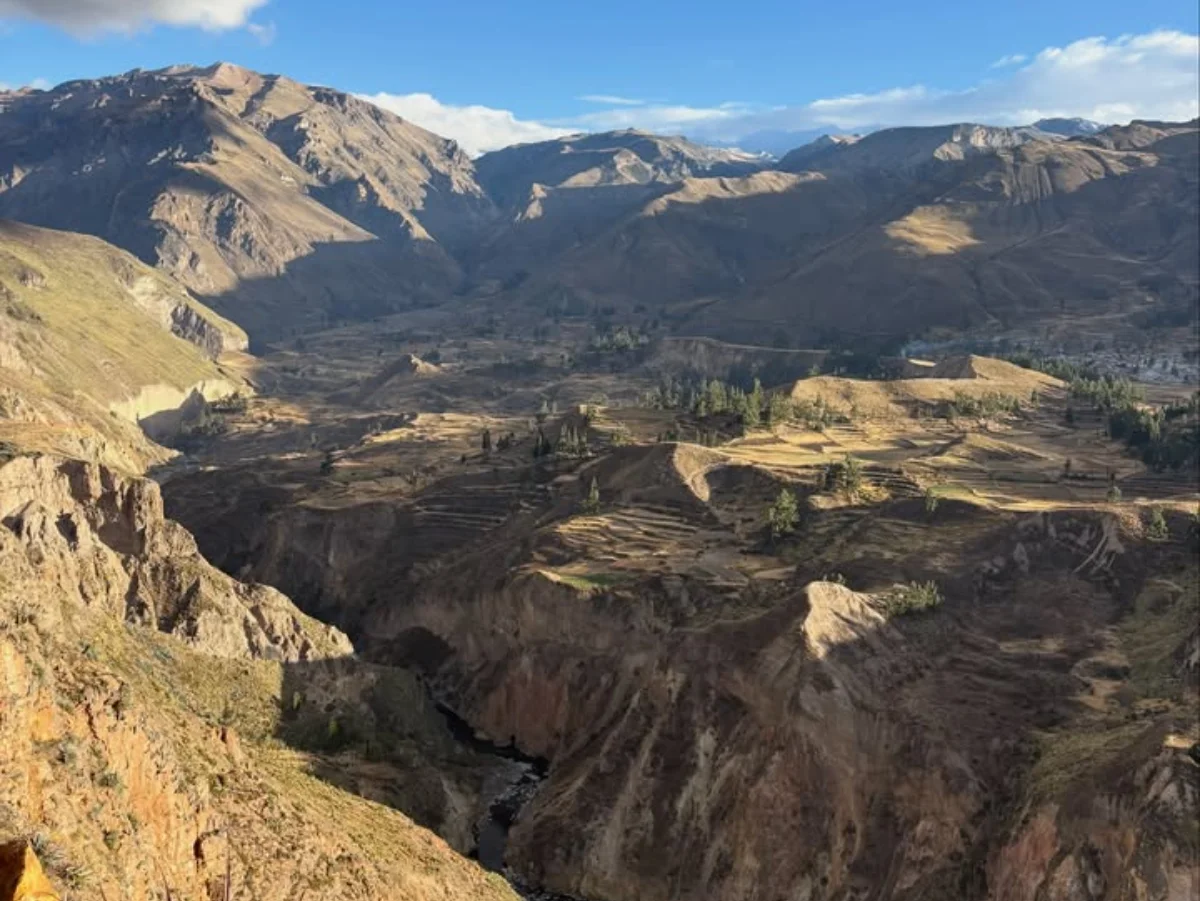 paisaje del cañon del colca