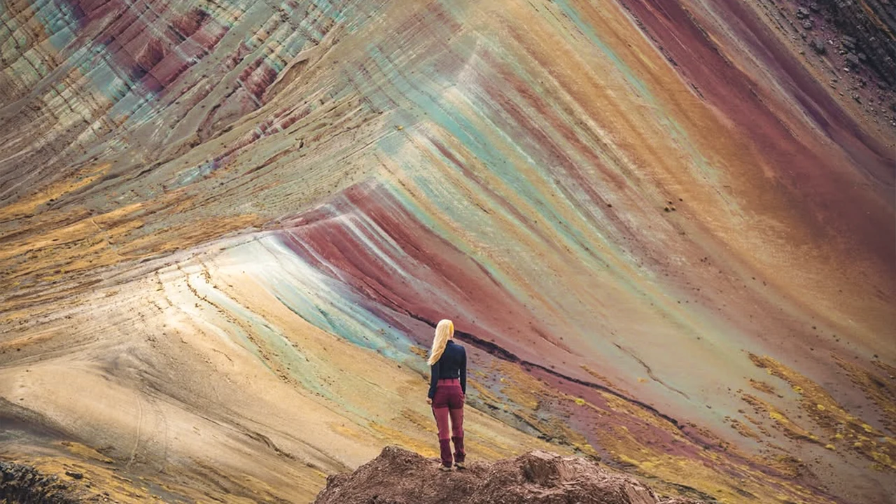 Palccoyo Rainbow Mountain in Cusco