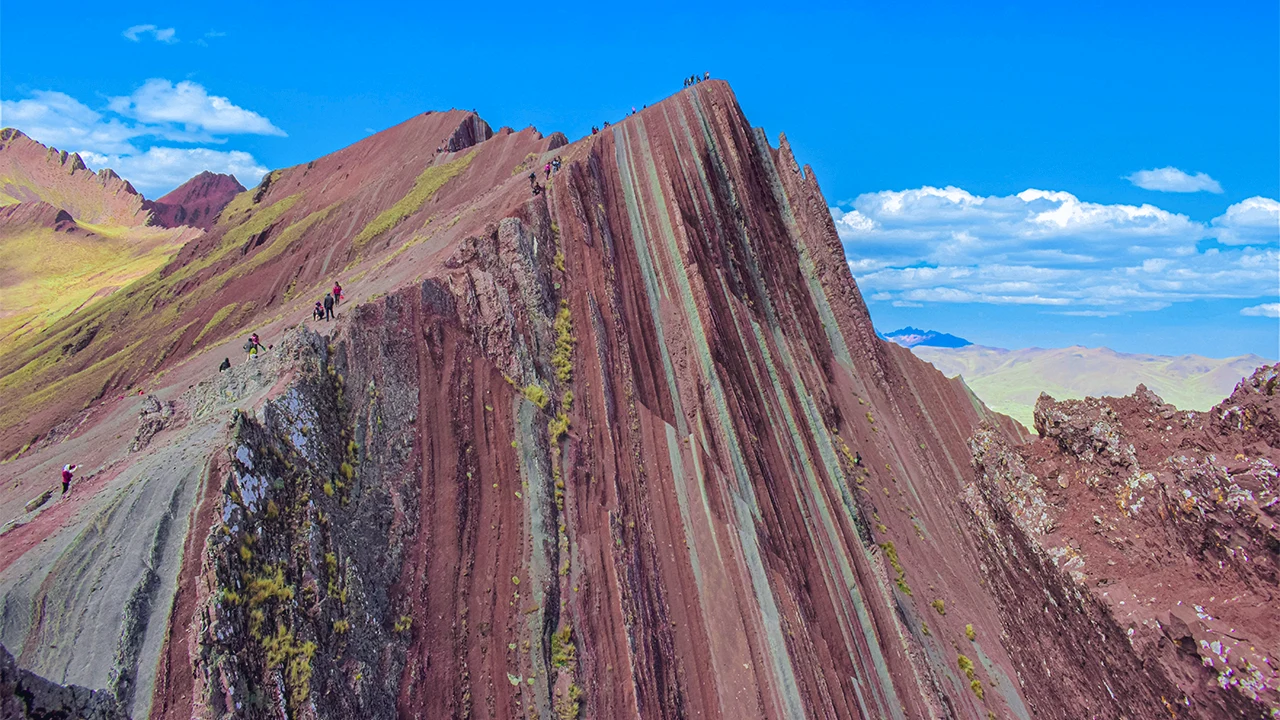 Palccoyo Rainbow Mountain in Cusco, one of the tourist destinations to be promoted starting next May.