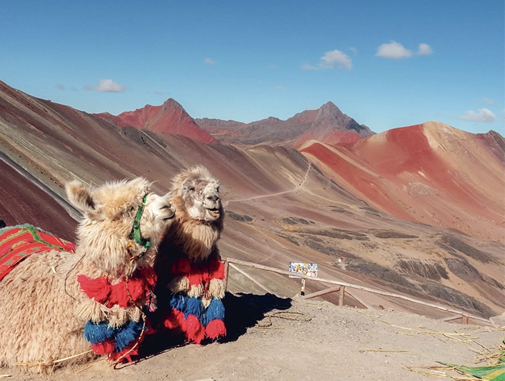 Rainbow Mountain Vinicunca on Cusco 6-day tour with Uros Expeditions, hike to one of Peru’s most iconic landscapes