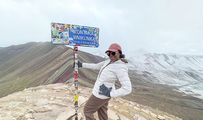 Rainbow Mountain Vinicunca on Cusco 6-day tour with Uros Expeditions, hike to one of Peru’s most iconic landscapes