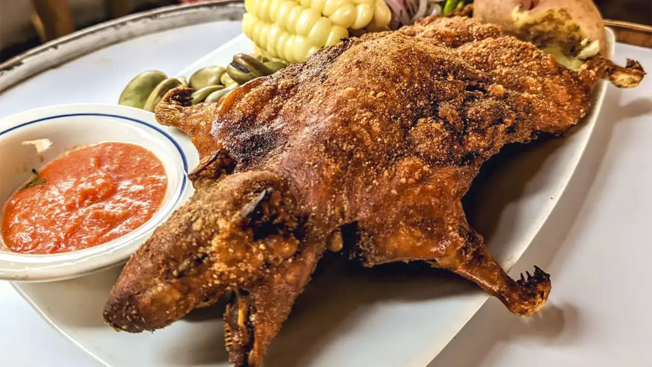 Guinea Pig peruvian dish