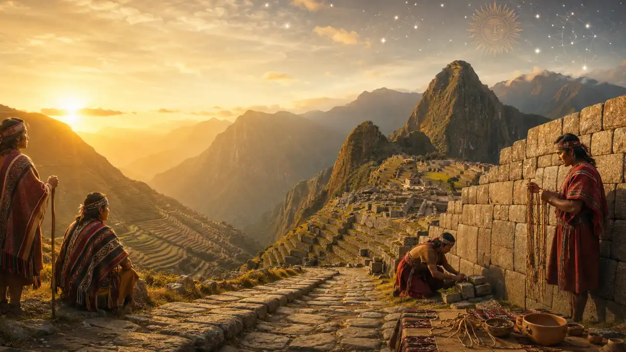 The Inca social structure was an almost perfect system of management.