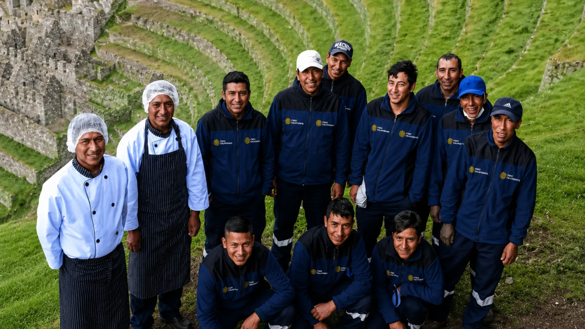 porters en el camino inca de lujo 4 dias