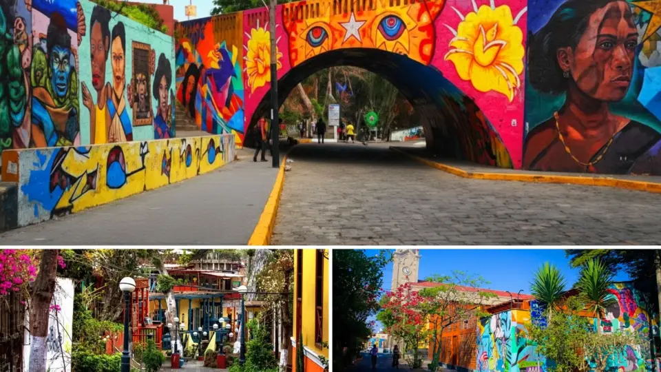 Barrio bohemio de Barranco en Lima