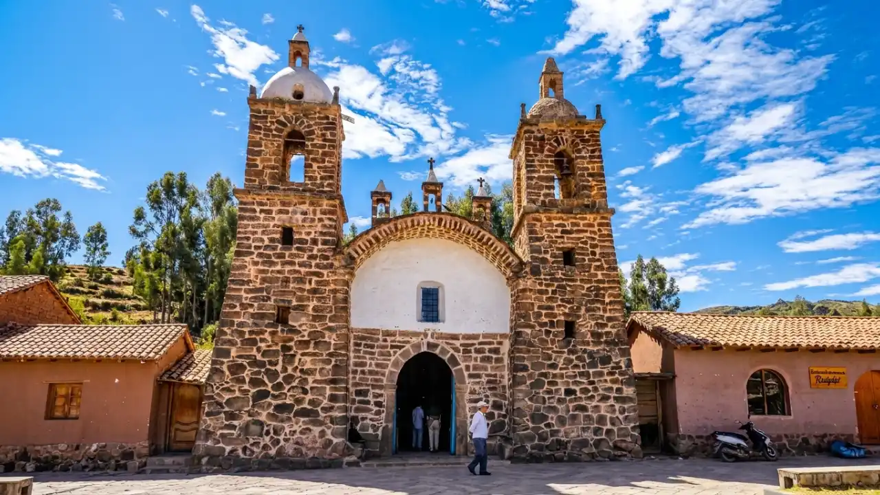 Facade of the Raqchi Church