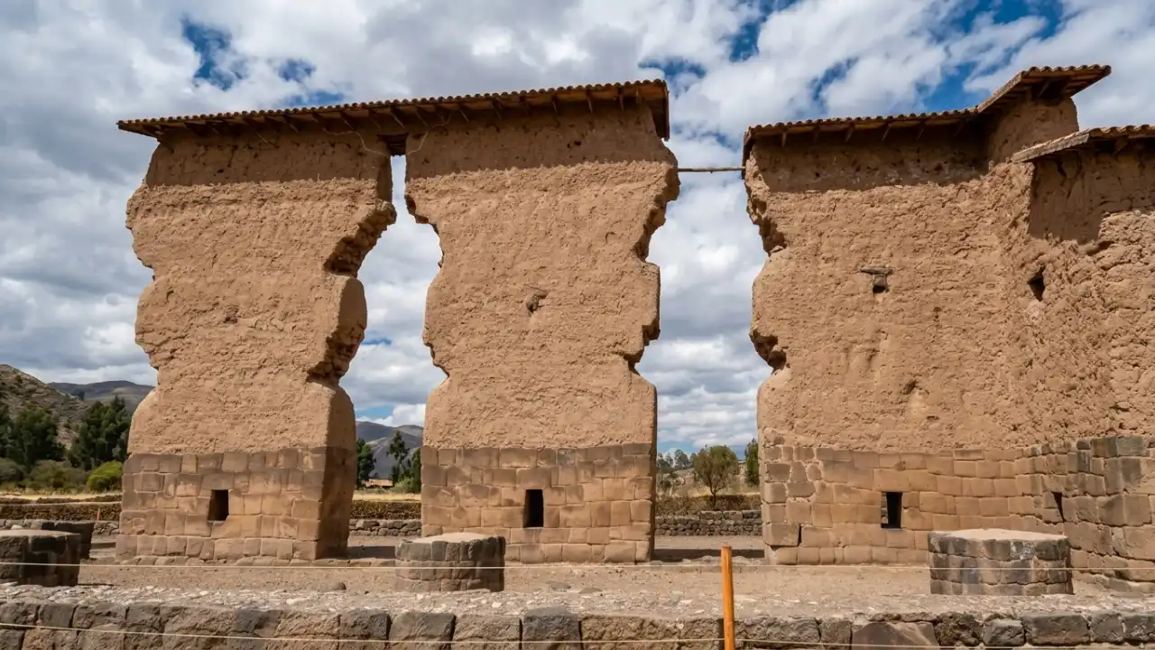 Temple of Wiracocha in Raqchi