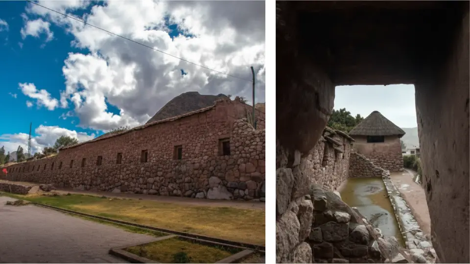 Image showing the Palace of Huayna Capac in the town of Urubamba - Sacred Valley of the Incas