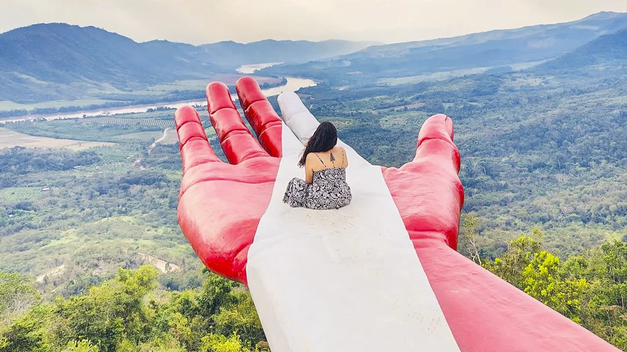 View of a tourist attraction in San Martín included in viable public investment projects by 2025