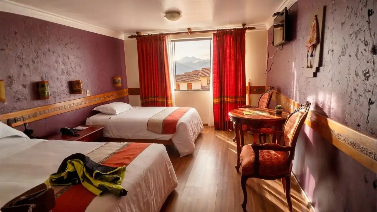 The hotel has a meditation area, mountain yoga sessions, and a temazcal ritual.