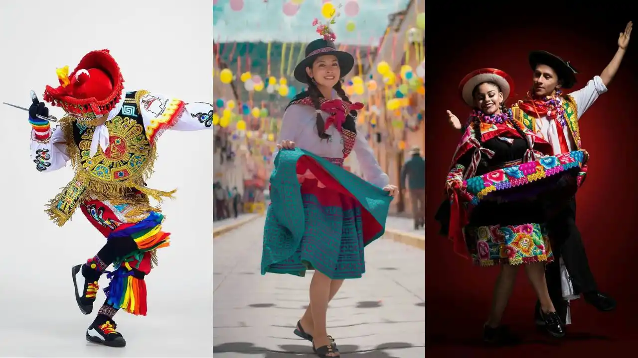 Scissors Dance, Ayacucho Carnival and Huaylas.