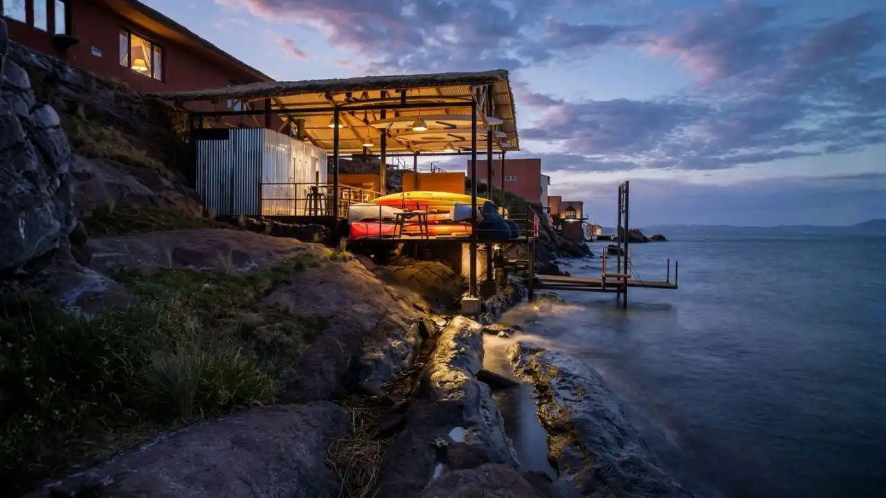 Guided boat excursions to local communities and meals are included.