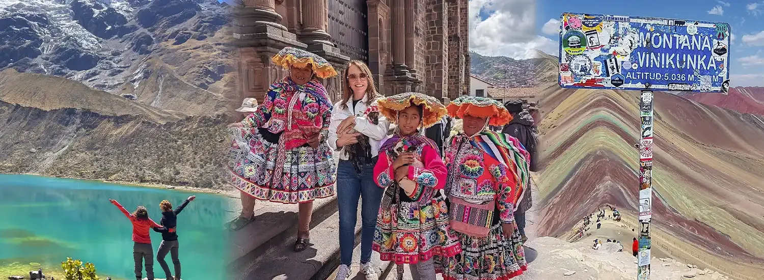 Tour in Cusco with Uros Expeditions visiting Humantay Lake, Rainbow Mountain, and the main attractions of the Sacred Valley