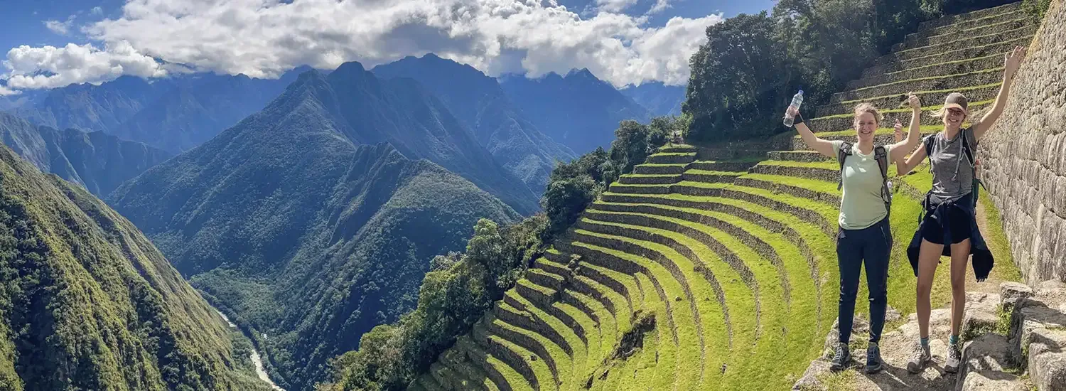 wiñay wayna complejo arqueológico en camino inca a machupicchu