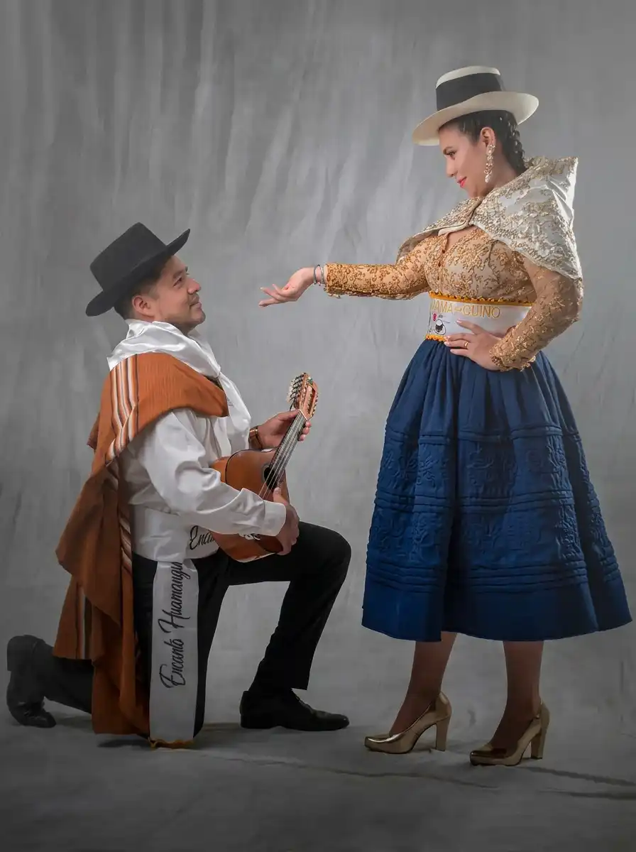 Traditional attire of Ayacucho.