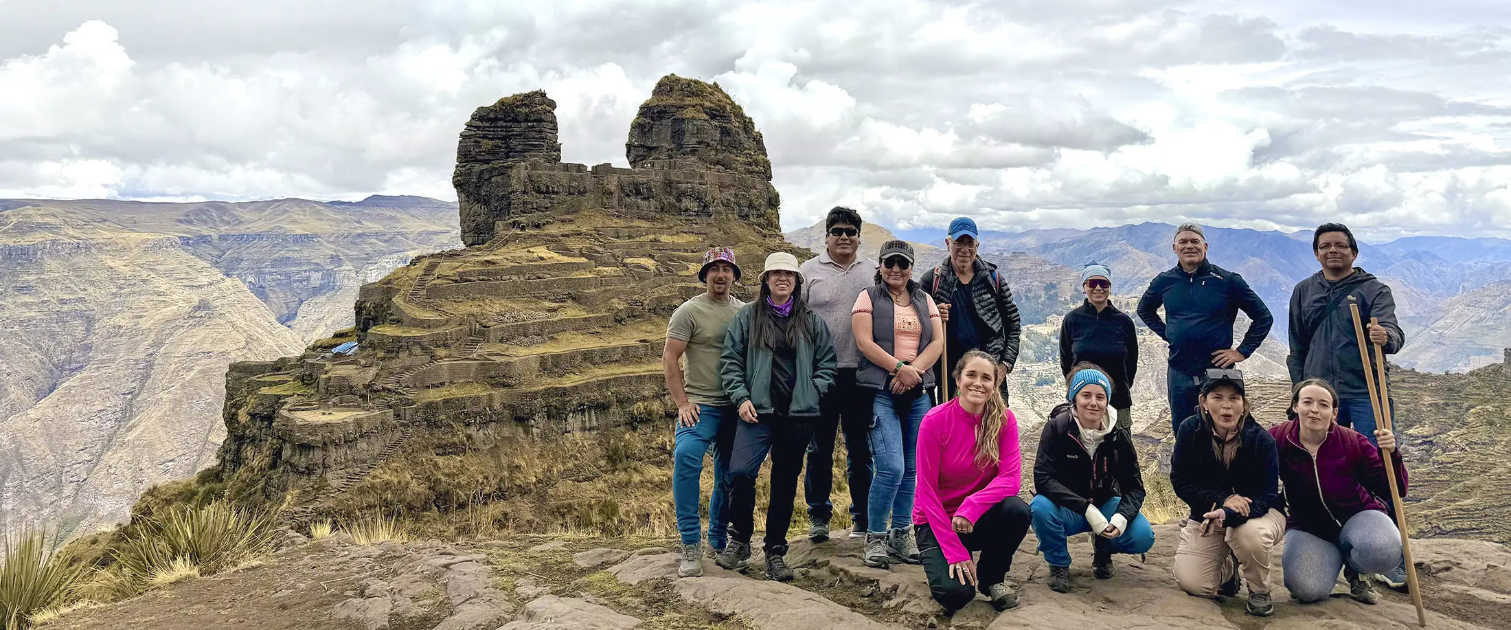 Waqrapukara en Cusco tiene la forma de cuernos