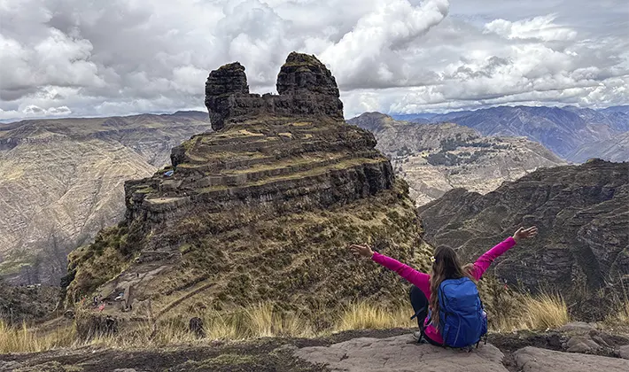 Waqrapukara Inca Fortress Full Day tour with Uros Expeditions, hike to the stunning Inca archaeological site nestled in the mountains of Cusco